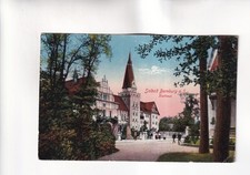 F8871) Postcard, Bernburg an der Saale - Kurhaus with street - 1926