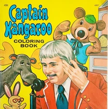 1977 Captain Kangaroo Coloring Book NOS Unused Vintage Pollard Studios DWX12C