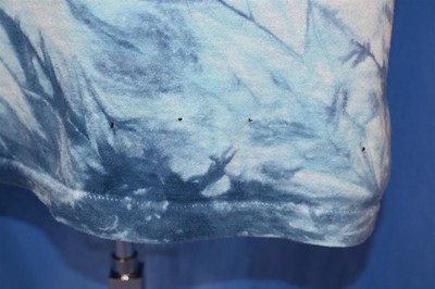 vintage 80s LED ZEPPELIN BLUE TIE DYED ICARUS 1984 SWAN SONG t