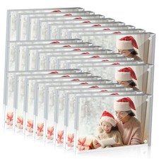 24 Pcs 4x6 Acrylic Picture Frames, Clear Picture Frames 4X6 Transparent