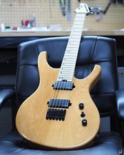 Halo Octavia Wide Neck (48.5mm) Electric Guitar, Emg Pickups - Natural