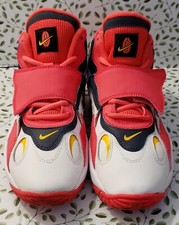 Nike Air Speed Turf GS - Size 6Y - White Orange Red  Black - Gorgeous Color 