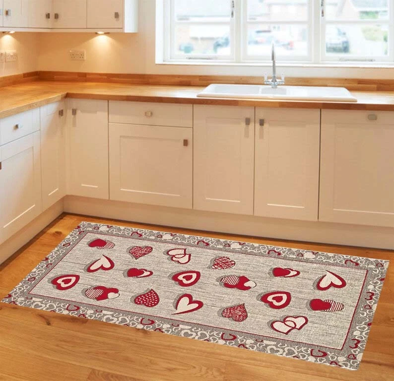 Tappeto Cuore Con Fiocco Rosa 60x60cm: Antiscivolo Per Bagno, Morbido E Decorativo