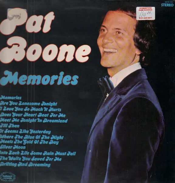 Pat Boone Memories NEAR MINT Hallmark Vinyl LP | eBay