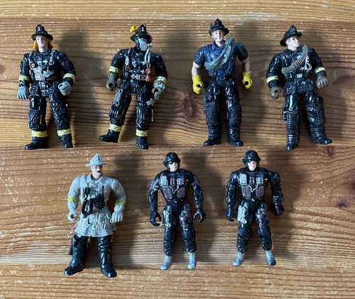 Search and Rescue Lot of 7 Action Figures