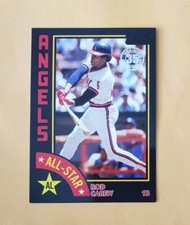 2019 Topps 1984 All-Stars Black 1/299 Rod Carew #84AS-RC HOF First Print SP 