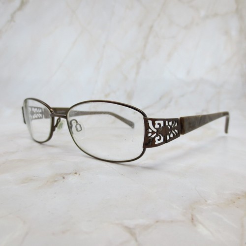 Roberto Steffani AS 79 COL 10 Eyeglasses Frame Women's Brown Full Rim 53-16-135