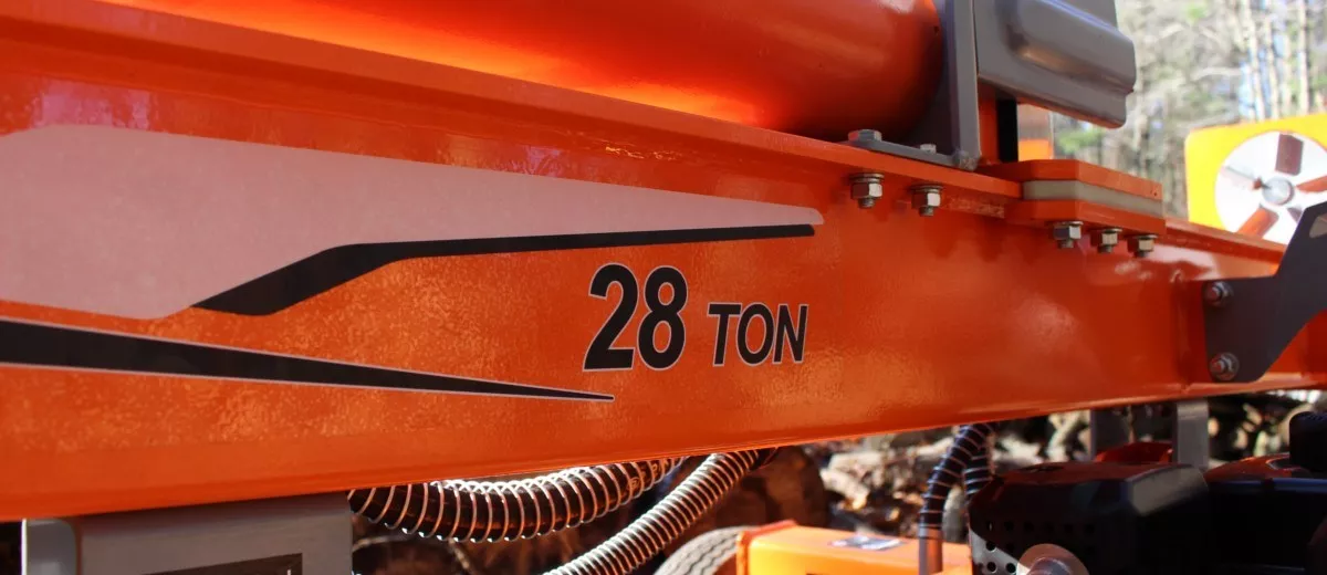 Yardmax log 2024 splitter 28 ton