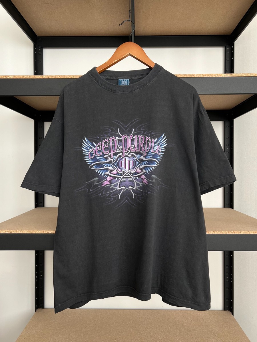 希少 ヴィンテージ 90s DEEP PURPLE バンドTシャツ USA製 L 希少 ヴィンテージ 90s DEEP PURPLE バンドTシャツ USA製 L 希少