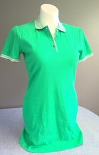 NWT Maison Jules Green Mini Striped Shirtdress Women's Large