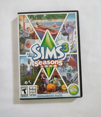 THE SIMS 3 SEASONS EXPANSION PACK 2012 PC GAME ELEECTRONIC ARTS GREAT CONDITION 