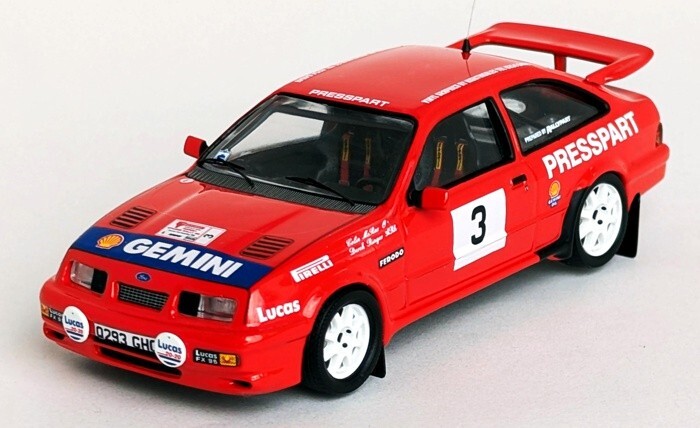 Ford Sierra RS Cosworth Trofeu 1/43, revivez la légende du Forest Stage 1989 chez vous