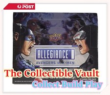 Marvel Allegiance: Avengers VS X-Men Hobby Box (Upper Deck 2023) Factory Sealed