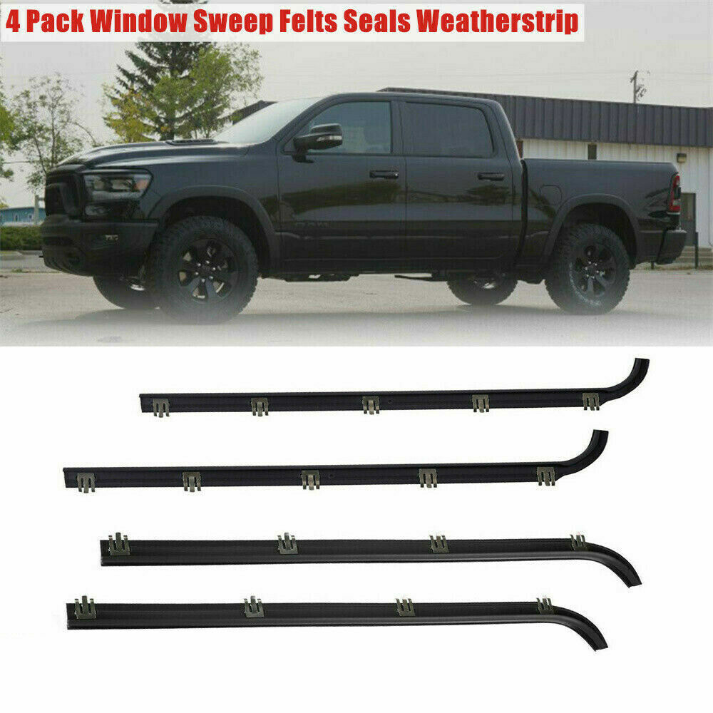 94 Chevy 1500 Parts 4Pc Fit For Chevy Truck Inner & Outer Window Sweep Felt Seal Weatherstrip Kit Li Uro Parts 61 31 8 368 920 Hazard/door Lock Switch Assembly - Foto 11