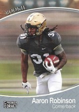 2021 SAGE HIT Football Silver #95 Aaron Robinson