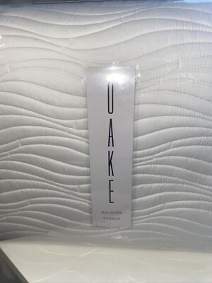 Oake White Coverlet, Full/Queen - White, NWT