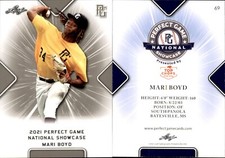 MARI BOYD 2021 LEAF PERFECT GAME 
