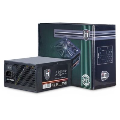 InterTech SP-750 ATX PC Gaming Netzteil 750 Watt 140 mm Lüfter 2x PCIe + Kabel