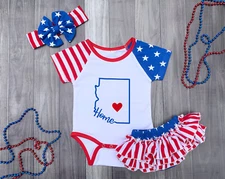 Arizona Home Bodysuit Outfit State Pride Gift