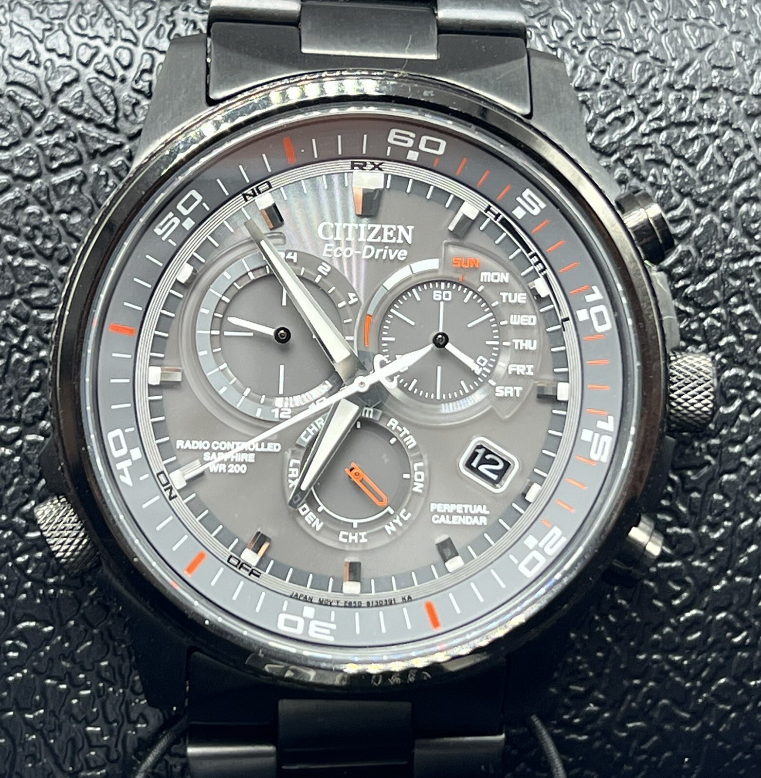 Citizen Nighthawk A-T Gray Men's Watch 