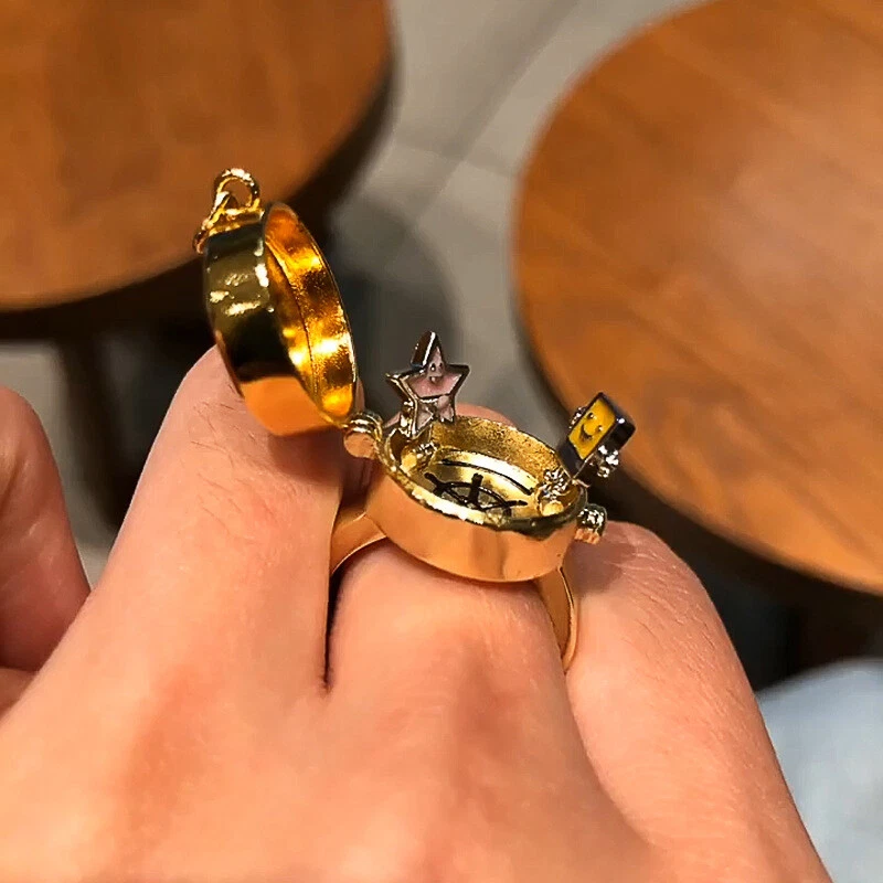 2022 Trend BFF Ring For Teen Cute Close Friend Jewelry Birthday Party G BA
