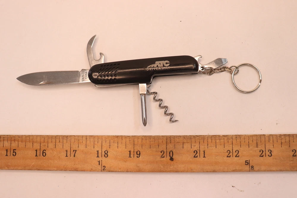 Multi-Tool Pocket Knife Tools Black