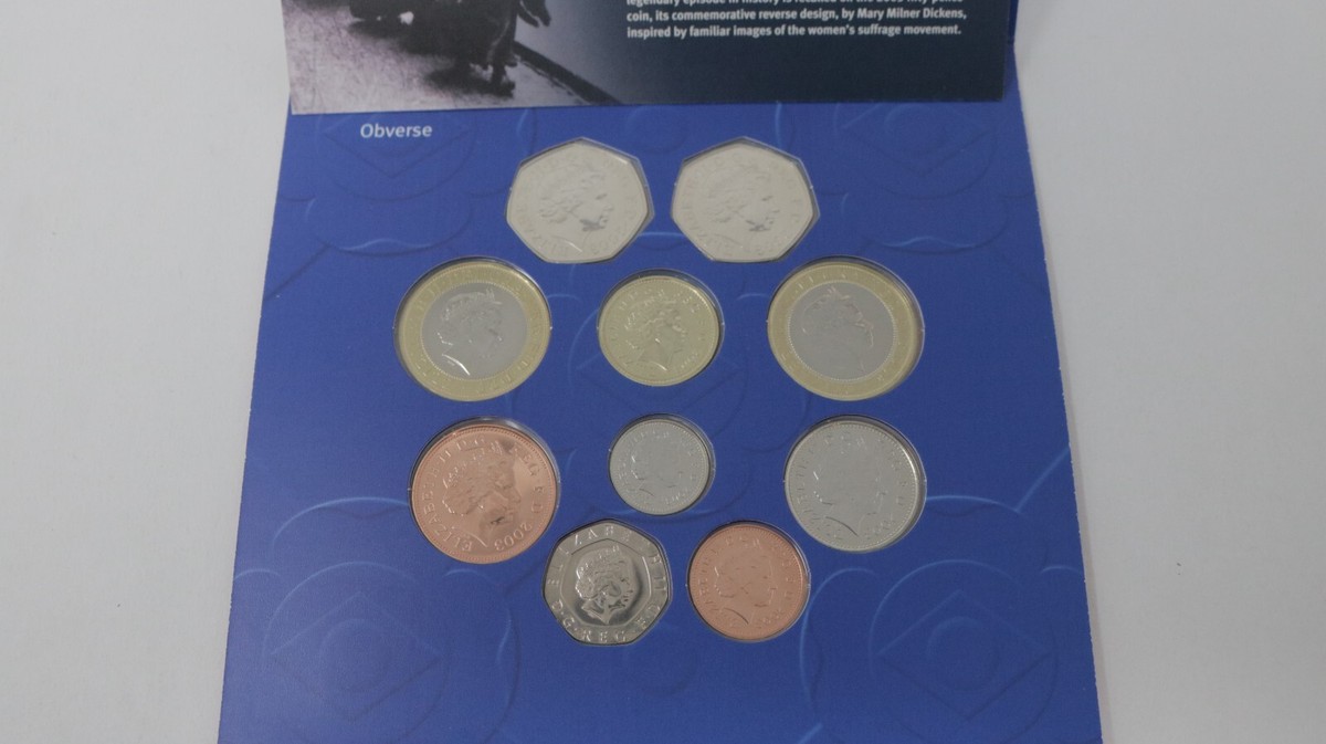 2002年 イギリス ブリリアントセットロイヤルミントroyal mint