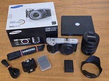 Samsung NX300 20.3mp Wi-Fi Mirrorless APS-C Camera + 18-55mm OIS III Lens- M2452