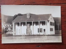 C1920  REAL PHOTO POSTCARD BREAD LOAF VERMONT DAVISON MEMORIAL LIBRARY