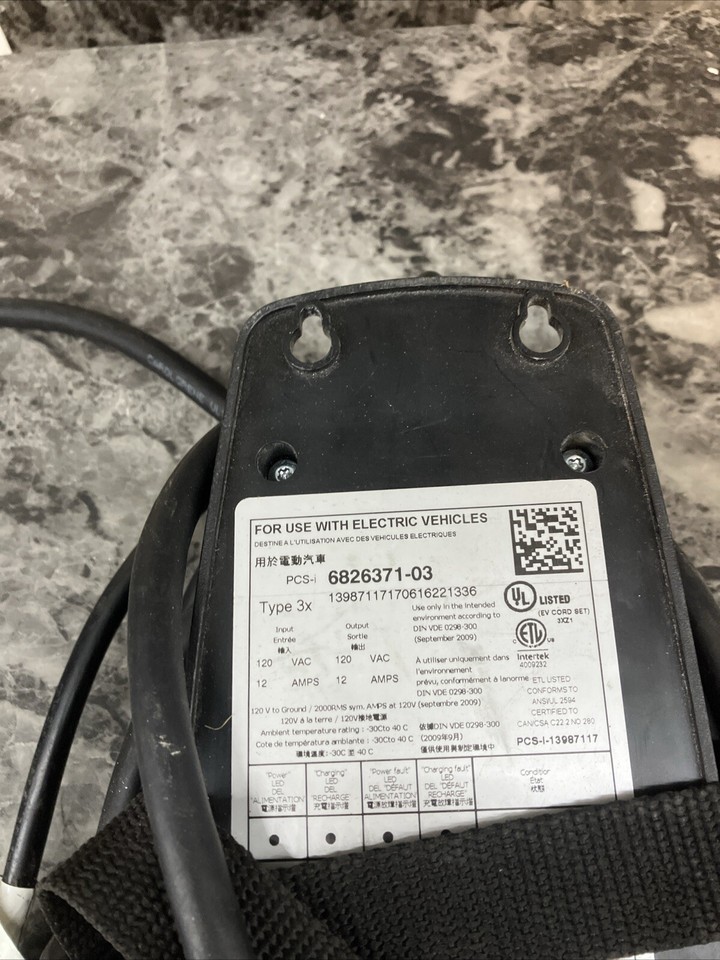 Delphi BMW Portable EV Charger Genuine OEM 682637103 Type 3x eBay