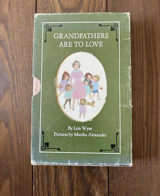 #ad #ad Grandmothers amp; Grandfathers Are to Love Lois Wyse 1967 2 Book Set w Slipcase $14.00
