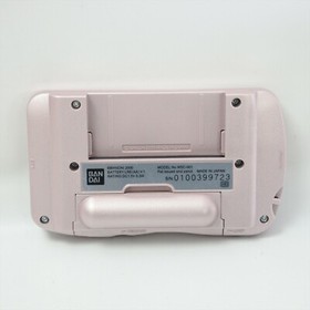 WonderSwan Color Console WSC-001 Pearl Pink Bandai 0100399723 ws