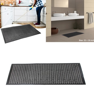 Heavy Duty Floor Mat Anti Fatigue Kitchen Bar Rubber Drainage