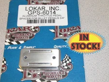 Lokar GPS-6014 - Alum Throttle Spacer - Rectangular
