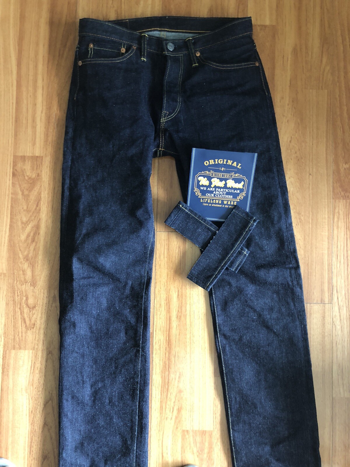The Flat Head Jeans 3002 Slim Tapered Fit eBay