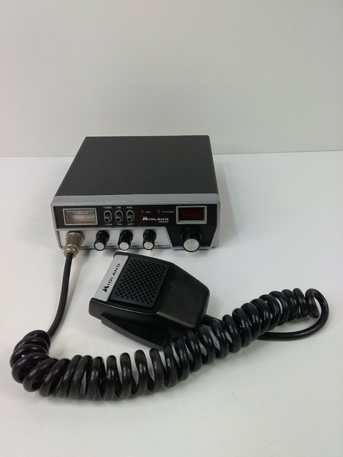Midland 150m 40 Channel Cb Radio W Microphone Untested Ships For Sale Online Ebay