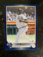 2022 Topps Update MICHAEL PINEDA Detroit Tigers #US284 Royal Blue - MINT!