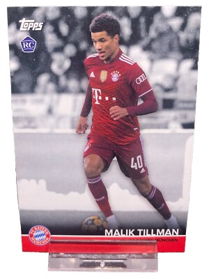Topps 2021/22FC Bayern München Team Set Malik Tillman RC Rookie Card FCB BCM-MT