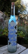 Dads My Angel, LED Light Flasche, 5,95£