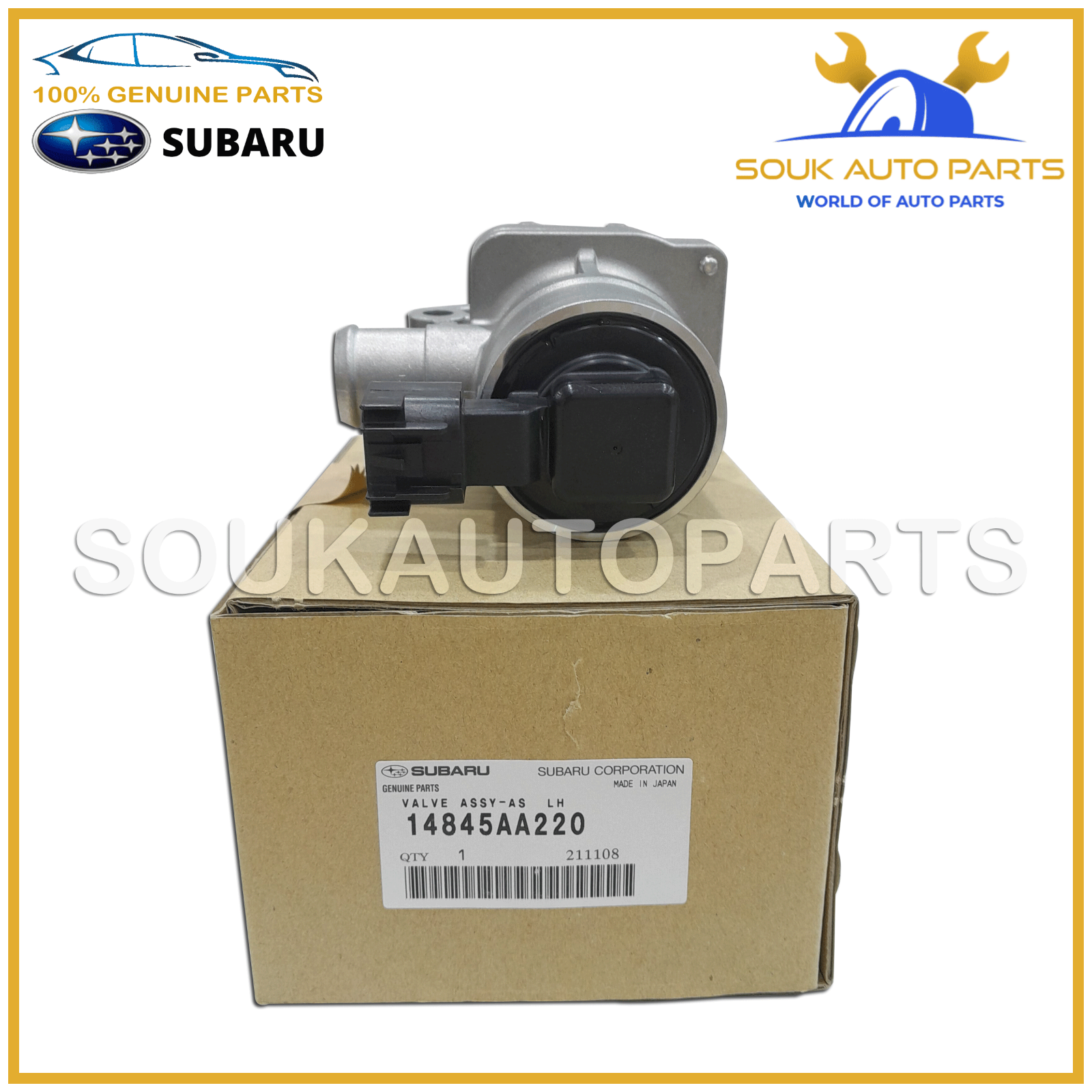 DUDSN Ventil 14845-AA220/230 - Für Subaru 2.0X DOHC 1999-2009