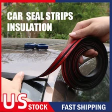 2M Car Windshield Roof Rubber Seal Strip Noise Insulation Stickers Accessories