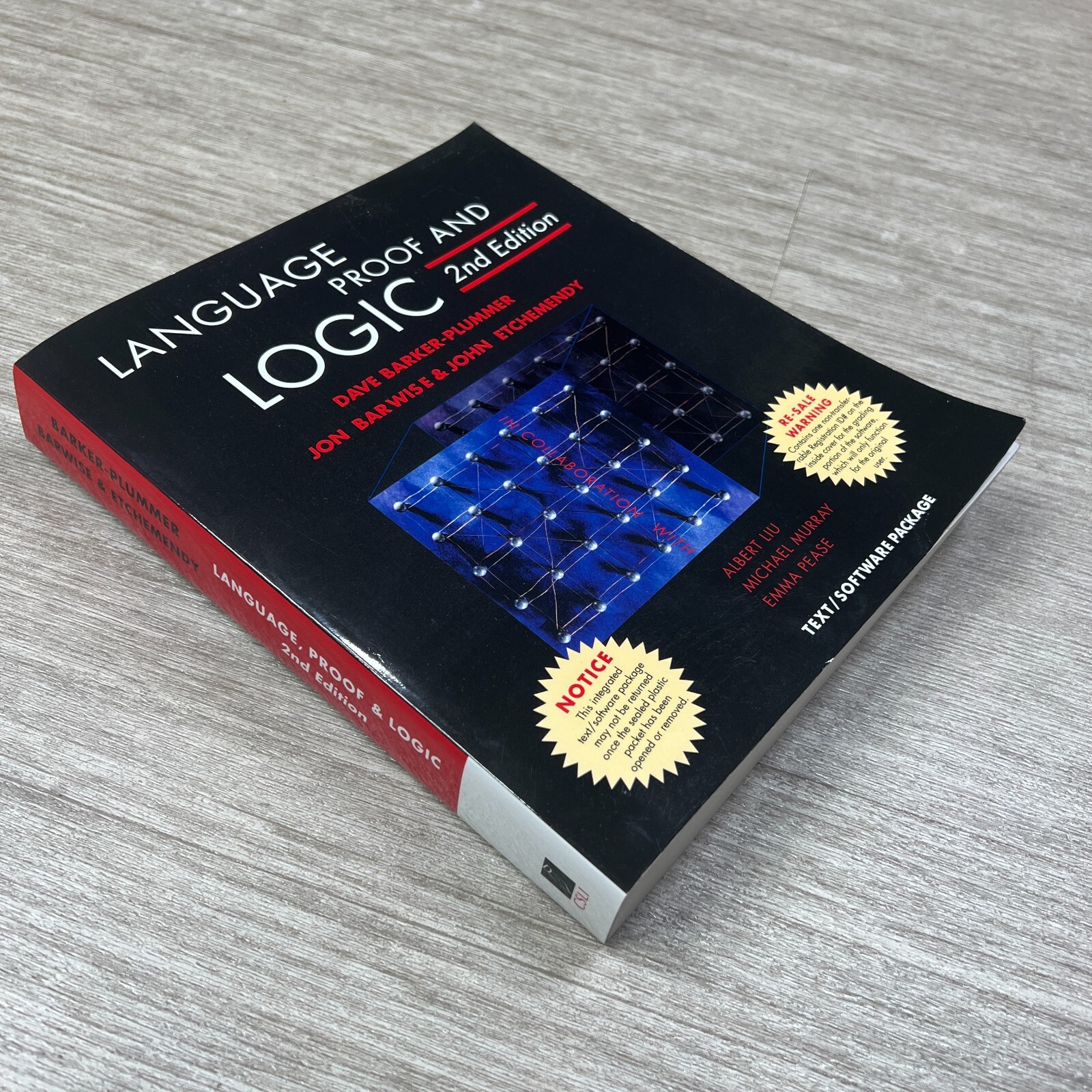 Language proof and logic 2nd edition by david barker plummer jon