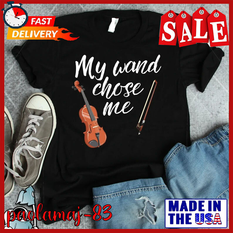 Violin Shirt, Music My Wand Chose Me Shirt, Violinist Gift, Orchestra Gift