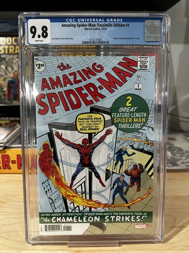 Amazing Spider-Man #1 Facsimile Edition (2022 Marvel Comics) CGC 9.8