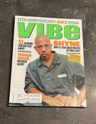 Vibe Magazine September 2004 Shyne Terror Squad Fat Joe Jamie Foxx