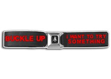 Funny Buckle Up Warning Sticker Oem Jdm Caution Diesel Visor Redneck Vinyl Decal