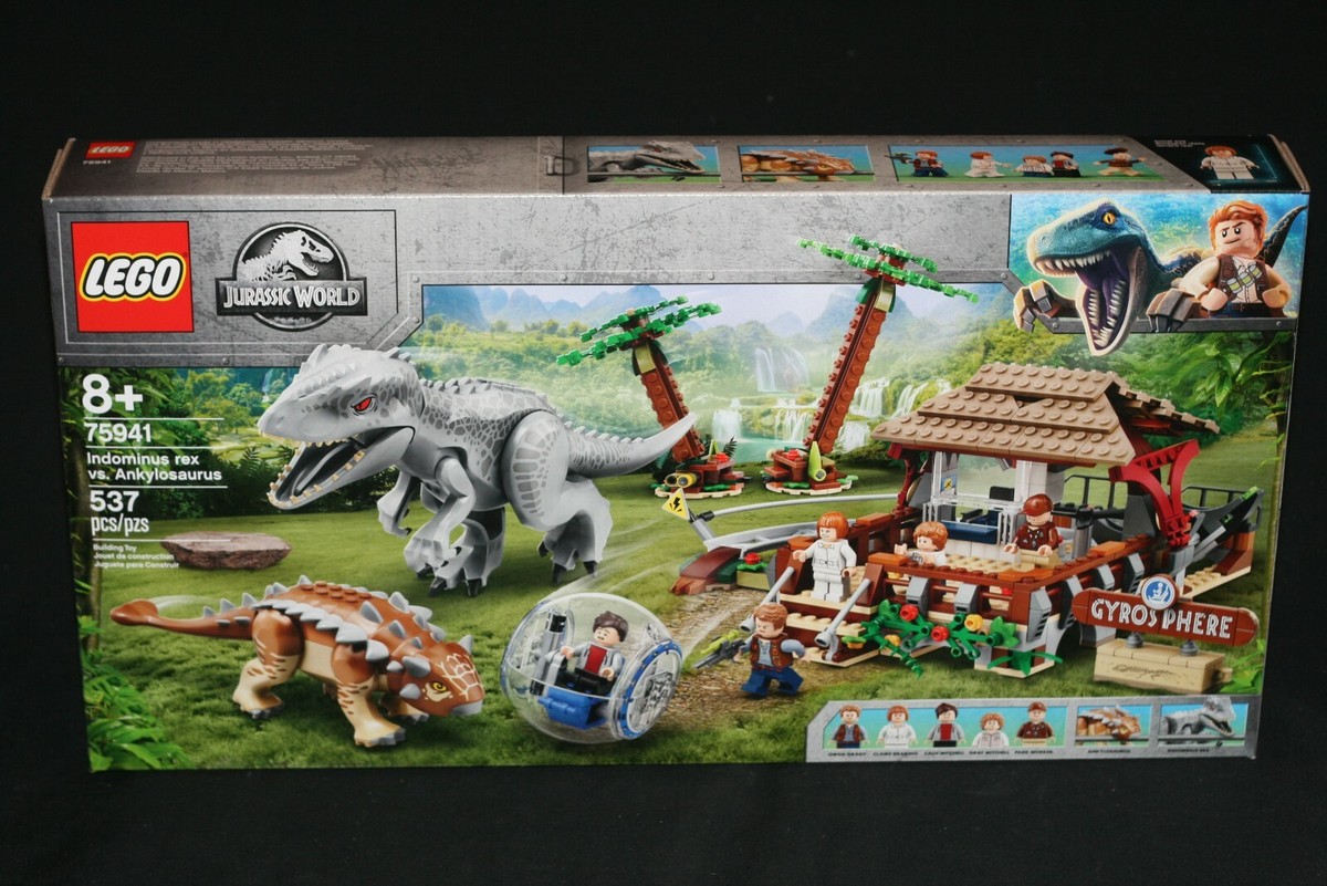 LEGO JURASSIC WORLD 75941 INDOMINUS REX ANKYLOSAURUS (2020