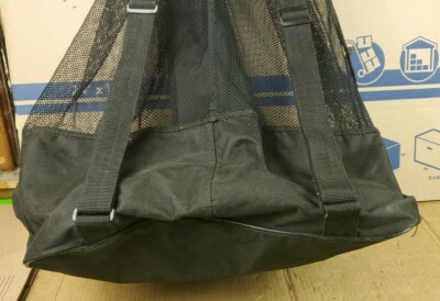 Grand Sac D'équipement Sportif Dick's En Maille Noire - Baseball, Foot, Hockey - Occasion