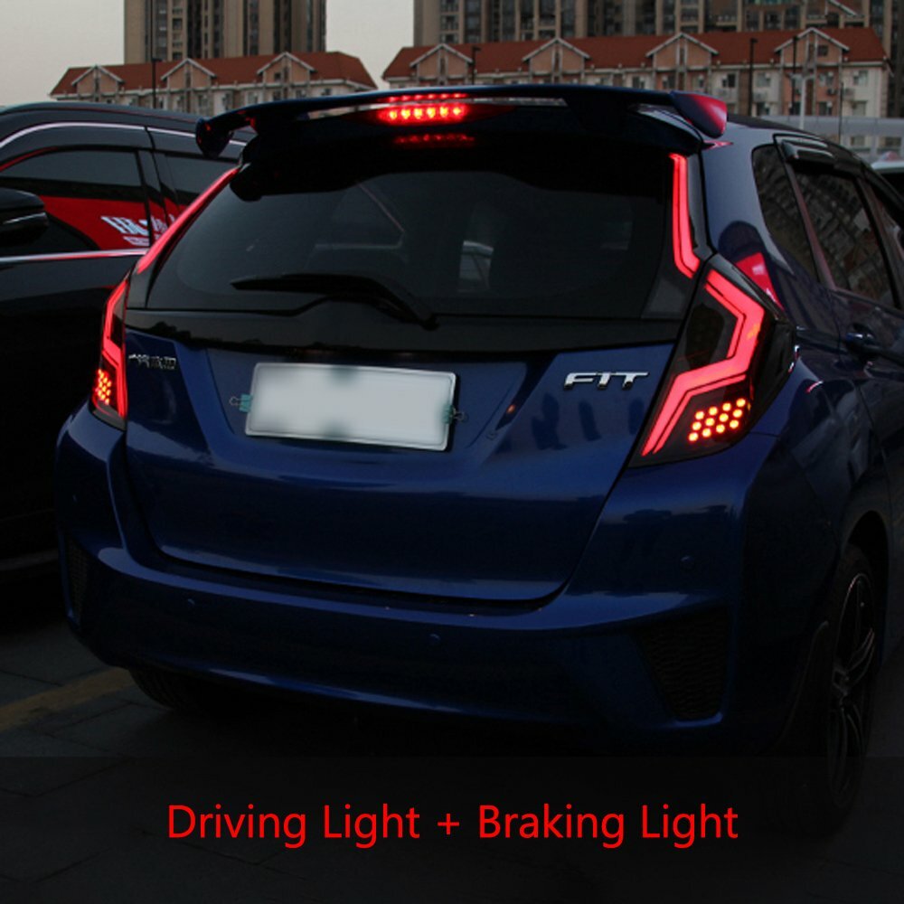 LED Tail Light Assembly for Honda Fit Jazz GK5 201419 Rear Lamp