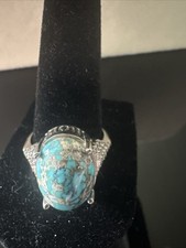 Turquoise Silver Rings 925 for Woman  s Jewelry Gift for Her